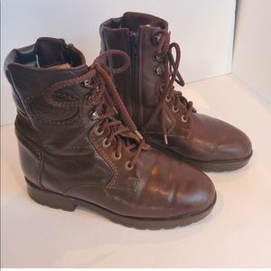Vintage pajar leather boots 8.5